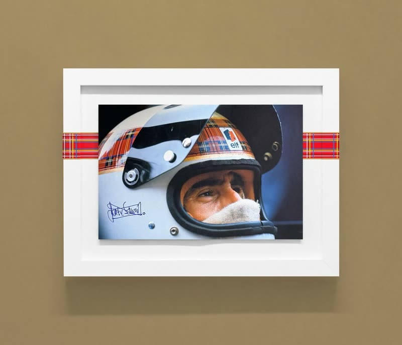 The edition signed by Sir Jackie Stewart