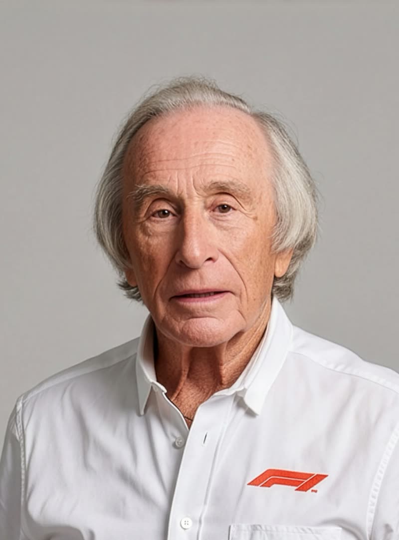 Portrait of Sir Jackie Stewart