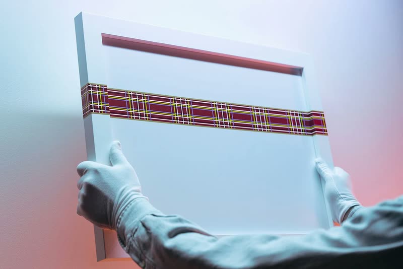 Framebook on the wall